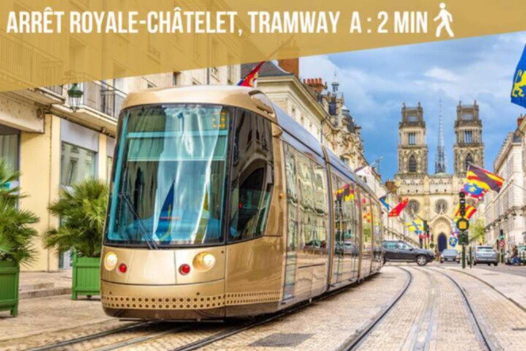 Apartament T2 Le Chatelet Orlean Zewnętrze zdjęcie