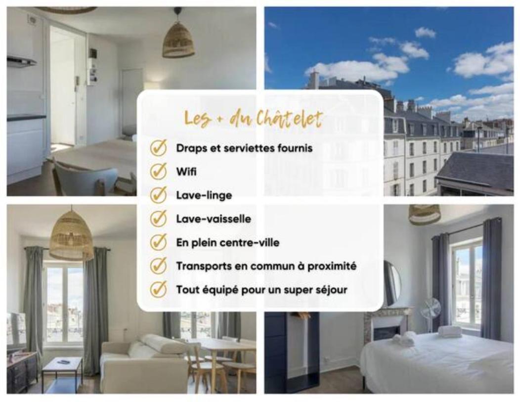 Apartament T2 Le Chatelet Orlean Zewnętrze zdjęcie